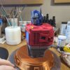 Hand-Painted Optimus Prime Inspired Bust, One-of-a-Kind Display Piece