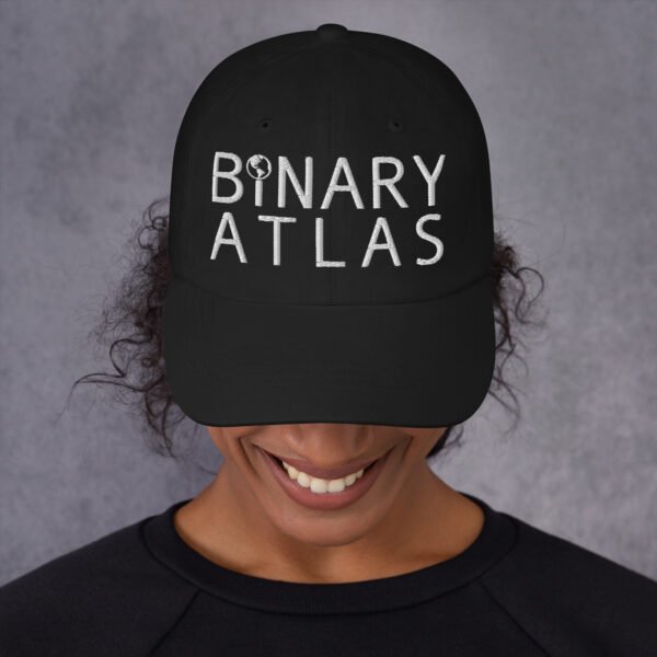 Embroidered Binary Atlas Logo Hat