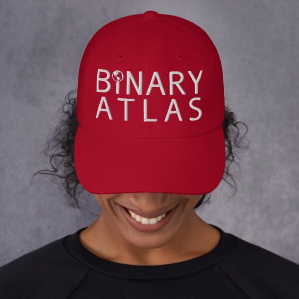 Embroidered Binary Atlas Logo Hat