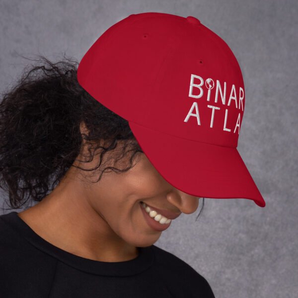 Embroidered Binary Atlas Logo Hat