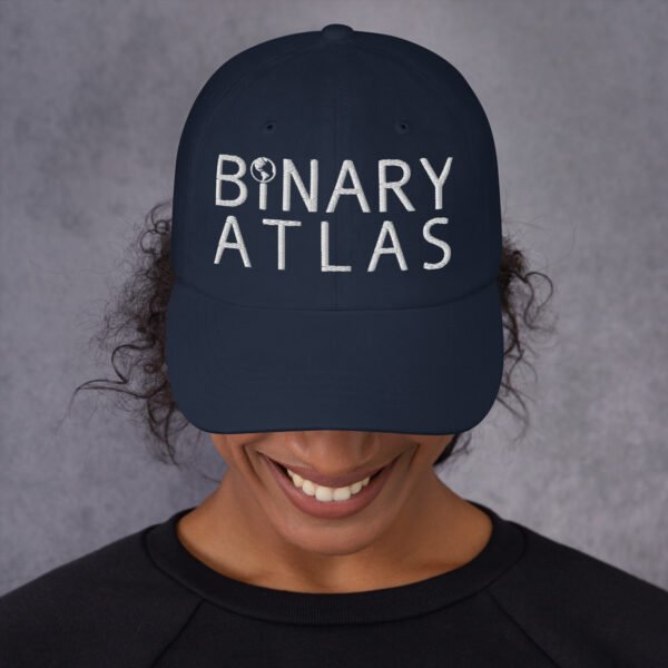 Embroidered Binary Atlas Logo Hat