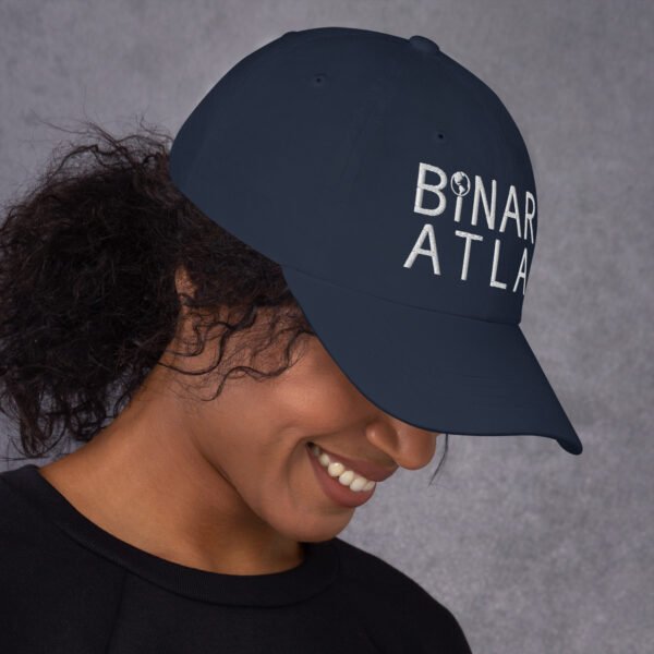 Embroidered Binary Atlas Logo Hat