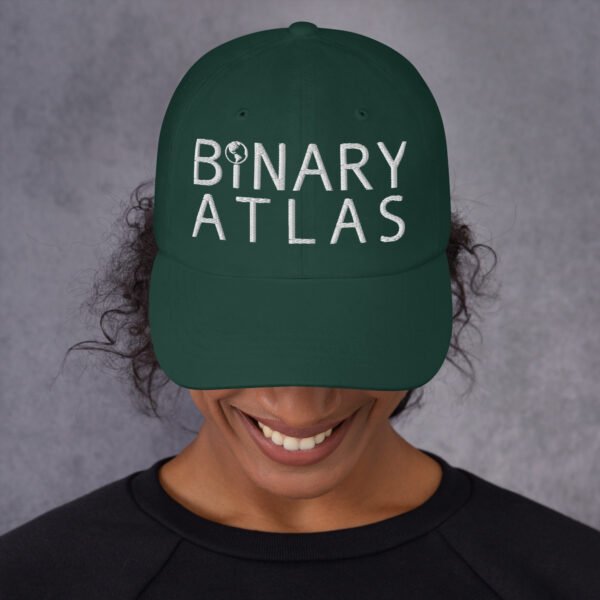Embroidered Binary Atlas Logo Hat